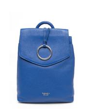 TOSCA BLU  BIANCOSPINO Mochila de piel azul el&eacute;ctrico - Bolsos Mujer - 1