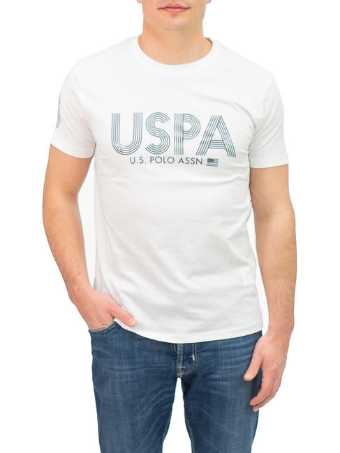 U.S. POLO ASSN.  Camiseta USPA blanco roto - camiseta