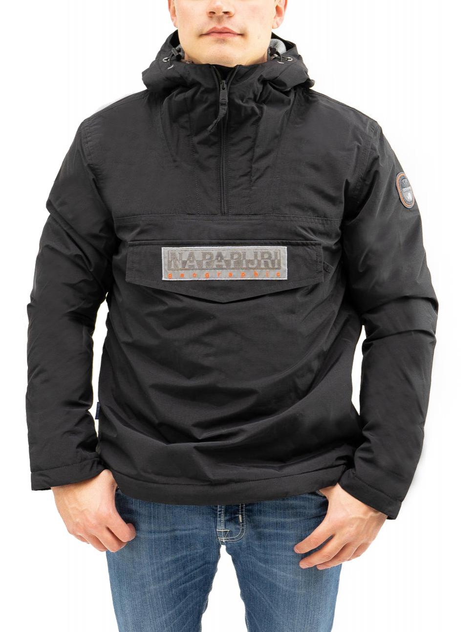 Napapijri Rainforest Winter Reflective Hombre Rompevientos Negro - ¡Compra  A Precios De Outlet!