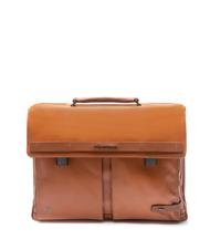 PIQUADRO Carpeta CUBO, caja de PC 15-6 ", en cuero CUERO - Maletines de Trabajo - 1