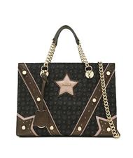 POLLINI Western Heritage Bolso, con bandolera. laca negra - Bolsos Mujer - 2