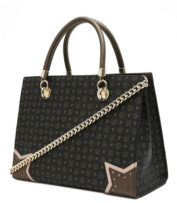 Western Heritage Bolso, con bandolera. laca negra - Bolsos Mujer