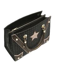 POLLINI Western Heritage Bolso, con bandolera. laca negra - Bolsos Mujer - 6