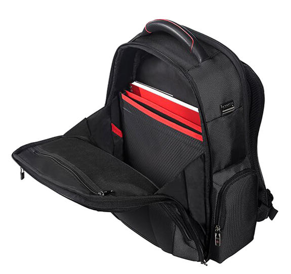 Mochila Modelo PRO-DLX, puerto de PC de 15.6 " NEGRO - Mochilas para portátil