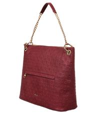 POLLINI Embossed Heritage Bolso de hombro, con bandolera y llavero Burdeos - Bolsos Mujer - 2