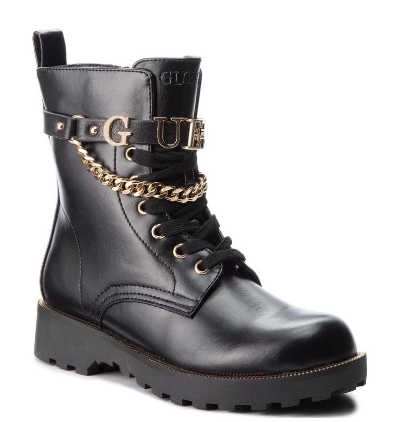 Guess Botas Nina Negro Compra A Precios De Outlet