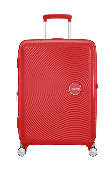 SOUNDBOX SPINNER Carro mediano, expandible coral rojo - Trolley R&iacute;gidos
