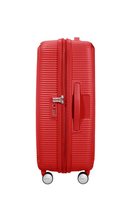 SOUNDBOX SPINNER Carro mediano, expandible coral rojo - Trolley R&iacute;gidos