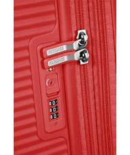AMERICAN TOURISTER SOUNDBOX SPINNER Carro mediano, expandible coral rojo - Trolley R&iacute;gidos - 6