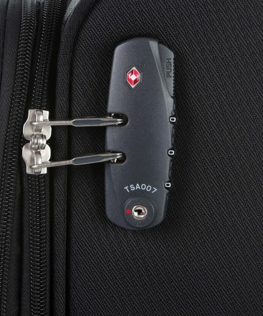 Carro L&iacute;nea DYNAMORE, equipaje de mano, ampliable. NEGRO - Equipaje de mano