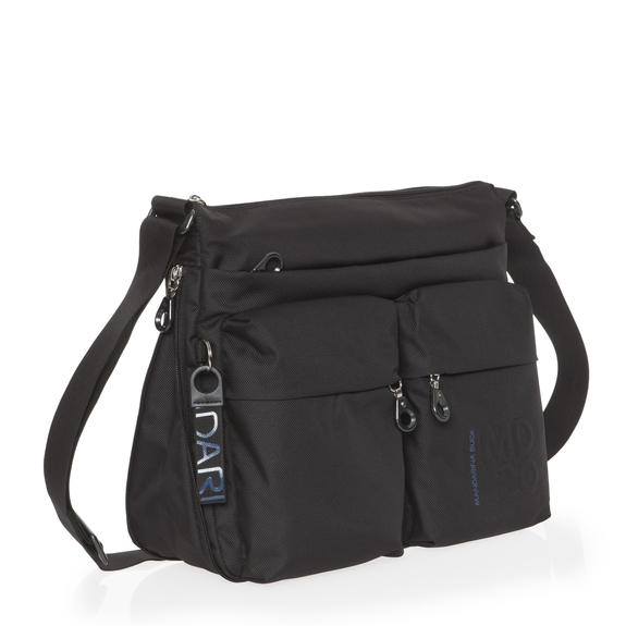 MD20 Bolso bandolera, expandible NEGRO - Bolsos Mujer