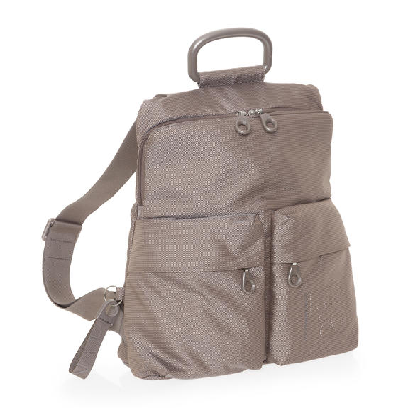 MD20  MD20 Mochila de hombro ligera gris pardo - Bolsos Mujer