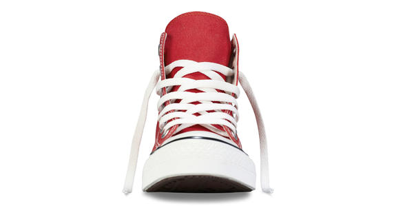 All Star High Top CHUCK TAYLOR, en lona ROJO - Zapatos unisex