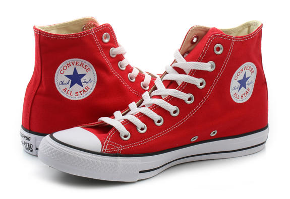 All Star High Top CHUCK TAYLOR, en lona ROJO - Zapatos unisex
