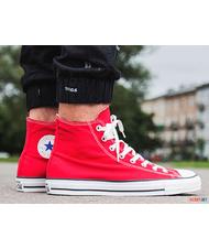 CONVERSE All Star High Top CHUCK TAYLOR, en lona ROJO - Zapatos unisex - 8