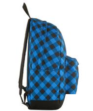 INVICTA Mochila CARLSON Fantasy, para port&aacute;til 13" Azul a cuadros - Mochilas Escuela & Tiempo Libre - 3