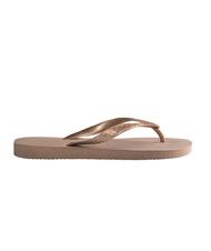 HAVAIANAS Chanclas TOP TIRAS rosa / oro - Zapatos Mujer - 2