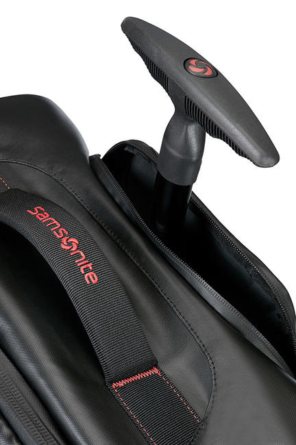 Bolso de la carretilla de PARADIVER LIGHT, talla mediana. NEGRO - Trolley Semirr&iacute;gidos