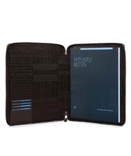 PIQUADRO Portapapeles L&iacute;nea CARY, en cuero. negro - Fundas para tablet & Organizer - 2