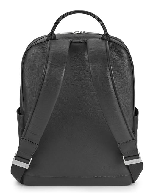 Mochila MOLESKINE CUERO CL&Aacute;SICO, soporte para PC 15 " negro - Mochilas para port&aacute;til