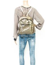 NICOLI Laminato M Mochila, Made in Italy - Bolsos Mujer