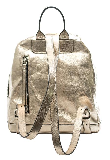 Laminato M Mochila, Made in Italy platino - Bolsos Mujer