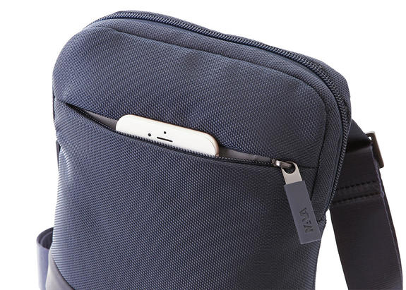 Bolsa Línea EASY PLUS, puerto iPad Mini noche azul - Bandoleras Hombre