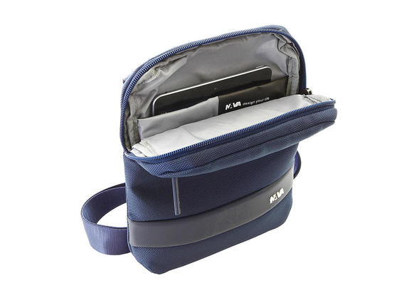 Bolsa Línea EASY PLUS, puerto iPad Mini noche azul - Bandoleras Hombre