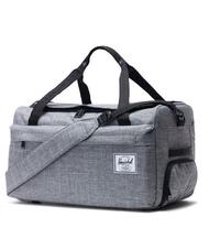 HERSCHEL bolsa de lona OUTFITTER, con tirantes retr&aacute;ctiles. RAVEN CROSSHATCH - Bolsas de viaje - 3