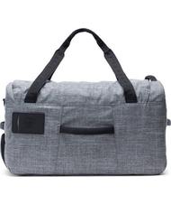 HERSCHEL bolsa de lona OUTFITTER, con tirantes retr&aacute;ctiles. RAVEN CROSSHATCH - Bolsas de viaje - 5