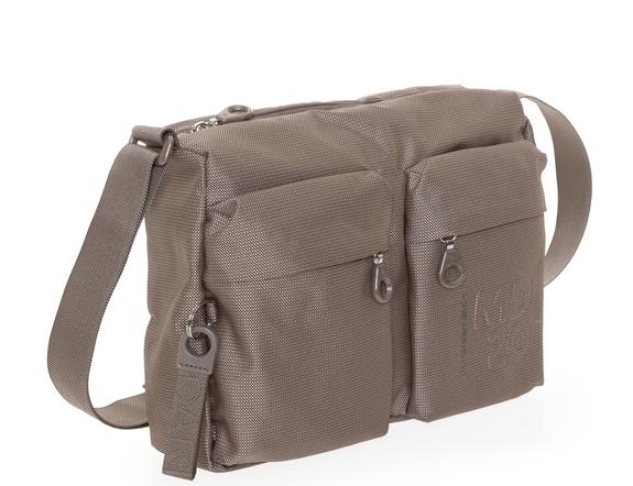 MD20 Bolso bandolera ligero gris pardo - Bolsos Mujer