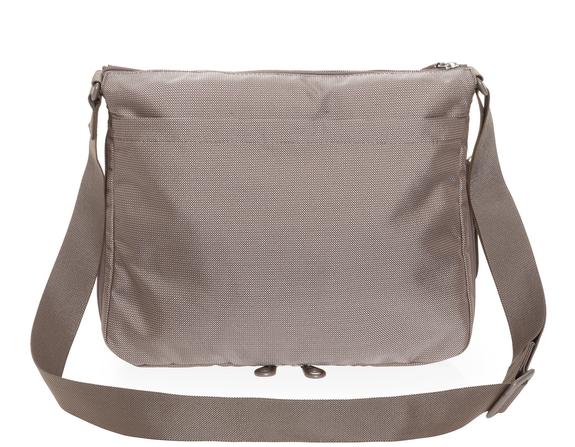 MD20 Bolso bandolera, expandible gris pardo - Bolsos Mujer
