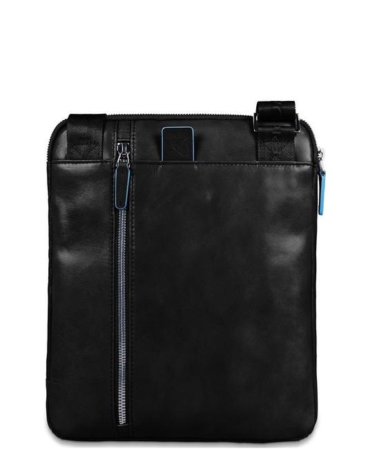 Bolso CUADRADO AZUL, soporte para iPad negro - Bandoleras Hombre