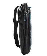 PIQUADRO Bolso CUADRADO AZUL, soporte para iPad negro - Bandoleras Hombre - 3