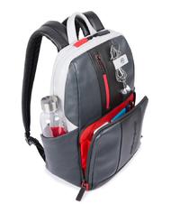 PIQUADRO Mochila URBAN, soporte para PC 14 " Gris - Mochilas para portátil - 2