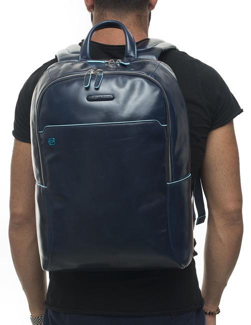 Mochila CUADRADO AZUL, soporte para PC de 15.6 " azul - Mochilas para portátil