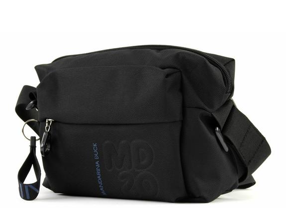 MD20 MD20 Bandolera de tejido NEGRO - Bolsos Mujer