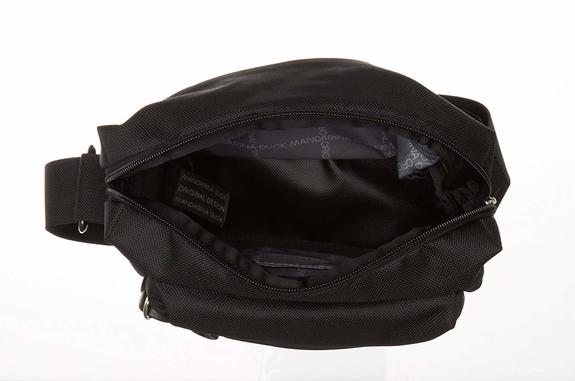 MD20 MD20 Bandolera de tejido NEGRO - Bolsos Mujer