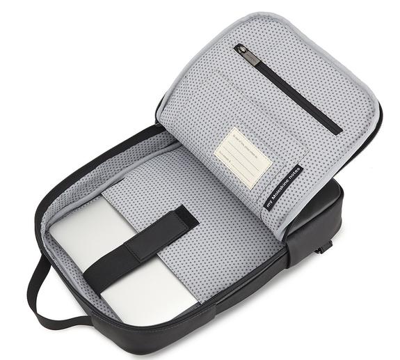 Mochila / malet&iacute;n MOLESKINE DISPOSITIVO PRO CL&Aacute;SICO, soporte para PC 13 " negro - Maletines de Trabajo