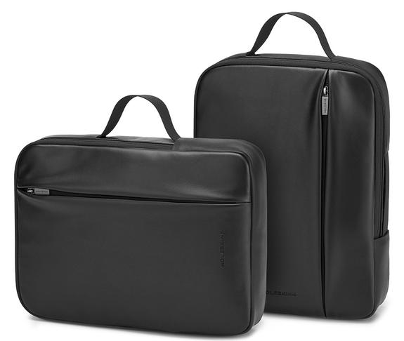 Mochila / malet&iacute;n MOLESKINE DISPOSITIVO PRO CL&Aacute;SICO, soporte para PC 13 " negro - Maletines de Trabajo