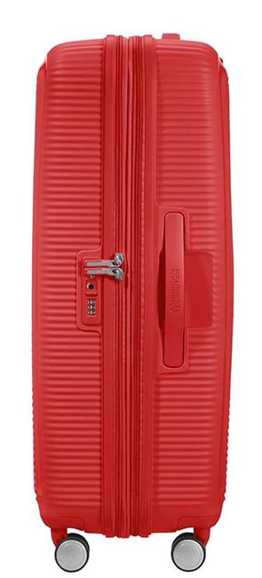 Maletas SOUNDBOX, medida grande, expandible coral rojo - Trolley R&iacute;gidos