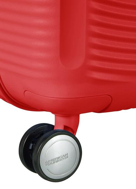 Maletas SOUNDBOX, medida grande, expandible coral rojo - Trolley R&iacute;gidos