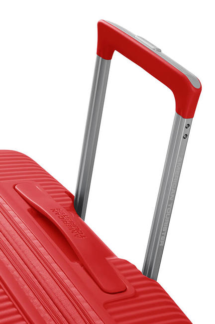 Maletas SOUNDBOX, medida grande, expandible coral rojo - Trolley R&iacute;gidos