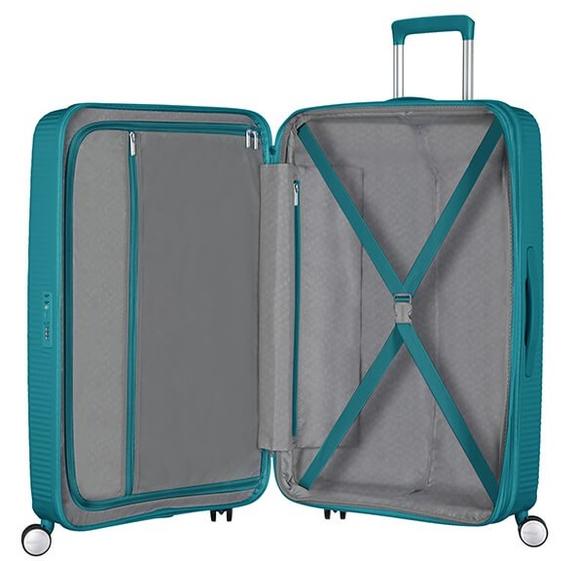 Maletas SOUNDBOX, medida grande, expandible Jade green - Trolley R&iacute;gidos
