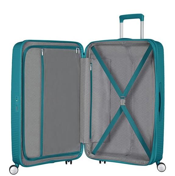 SOUNDBOX SPINNER Carro mediano, expandible Jade green - Trolley R&iacute;gidos