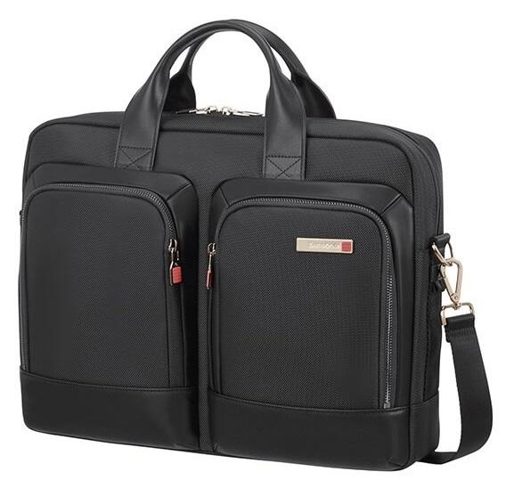 Carpeta SAFTON LP, soporte para PC de 15.6 " NEGRO - Maletines de Trabajo