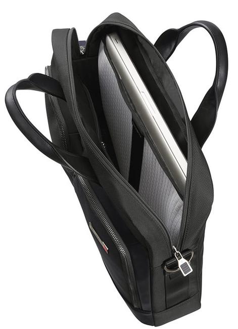 Carpeta SAFTON LP, soporte para PC de 15.6 " NEGRO - Maletines de Trabajo