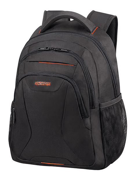 Mochila AT WORK, para tablet y port&aacute;til de 14.1&rdquo; NEGRO / NARANJA - Mochilas para port&aacute;til