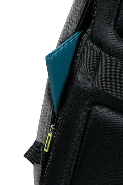 SECURIPAK  SECURIPAK Mochila con sistema antirrobo, para portátil de 15,6" gris - Mochilas para portátil