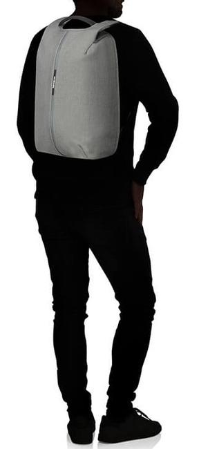 SECURIPAK  SECURIPAK Mochila con sistema antirrobo, para portátil de 15,6" gris - Mochilas para portátil